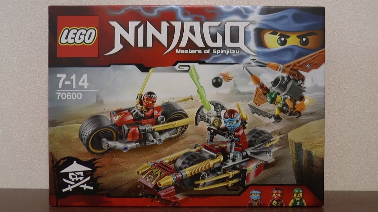 LEGO Ninjago 70600 Pościg na motocyklu