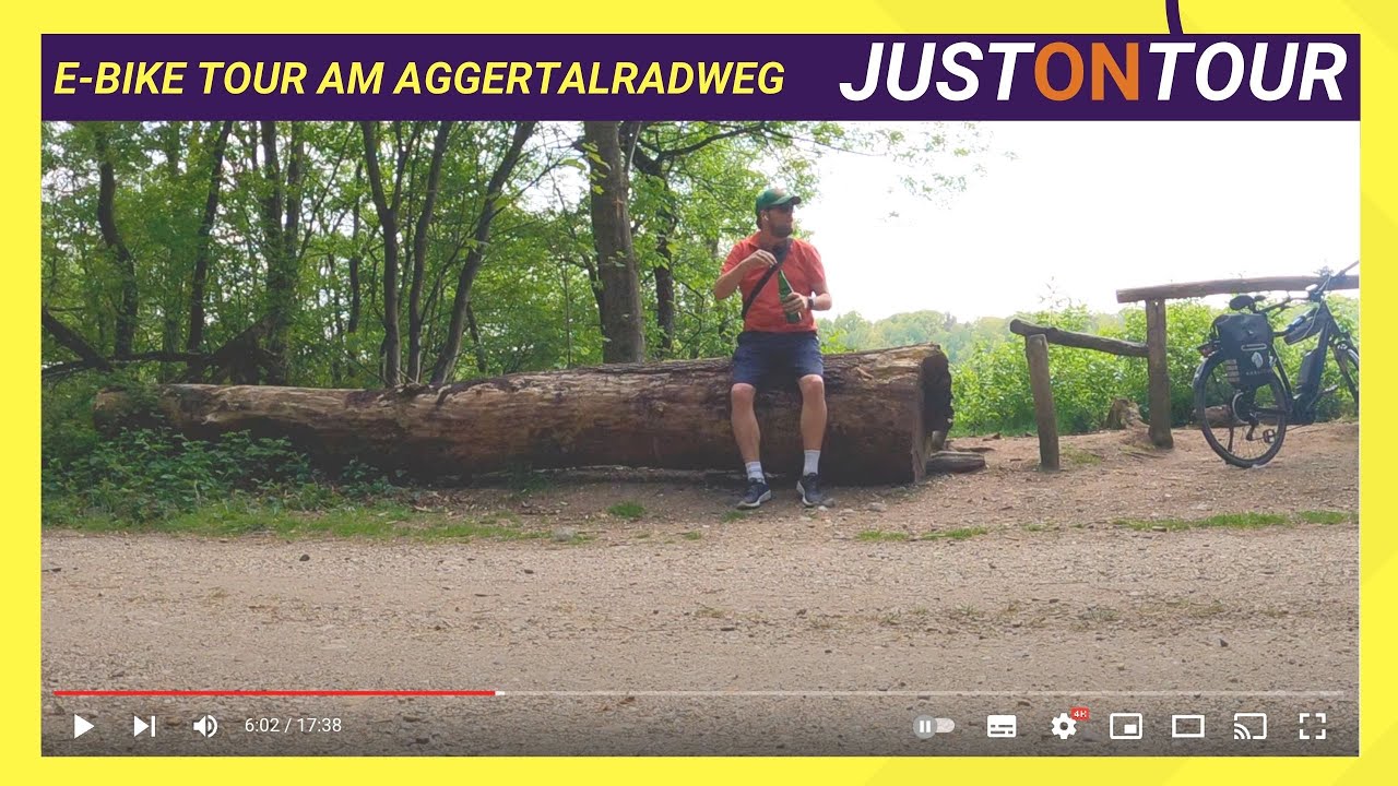 E-Bike Tour auf dem Aggertalradweg durch die Wahner Heide und am Flughafen Köln/Bonn vorbei - 43 km