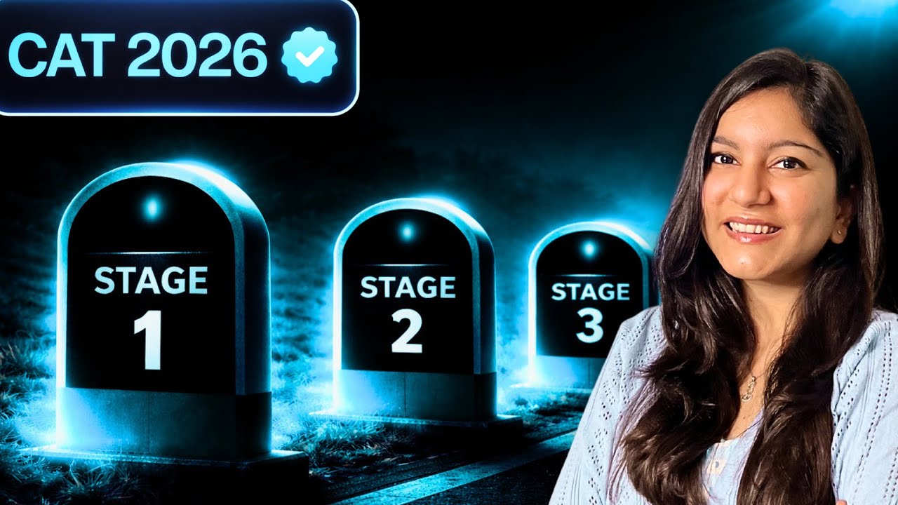 PERFECT Roadmap for CAT 2026 → 5 Stages of Preparation