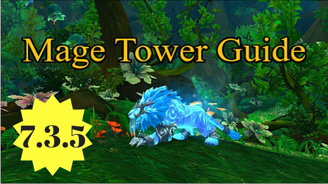 Feral Druid Mage Tower: Guide and Commentary
