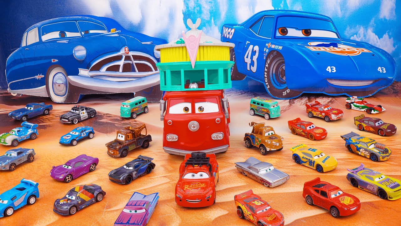 Disney Pixar Cars Unboxing Review | Lightning McQueen, Sally Carrera, Mack, Doc Hudson, Chick Hicks