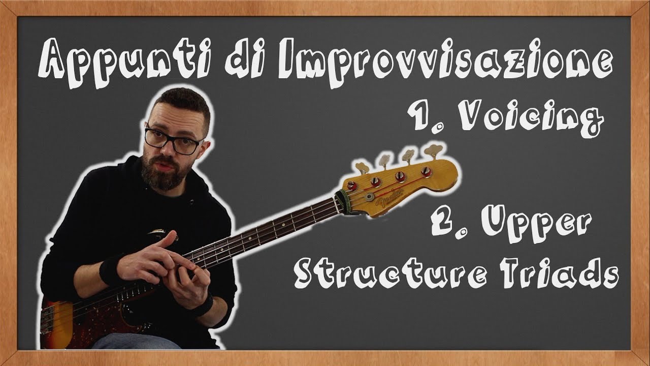 Lezioni di Basso 46 - Appunti di Improvvisazione vol 1-2