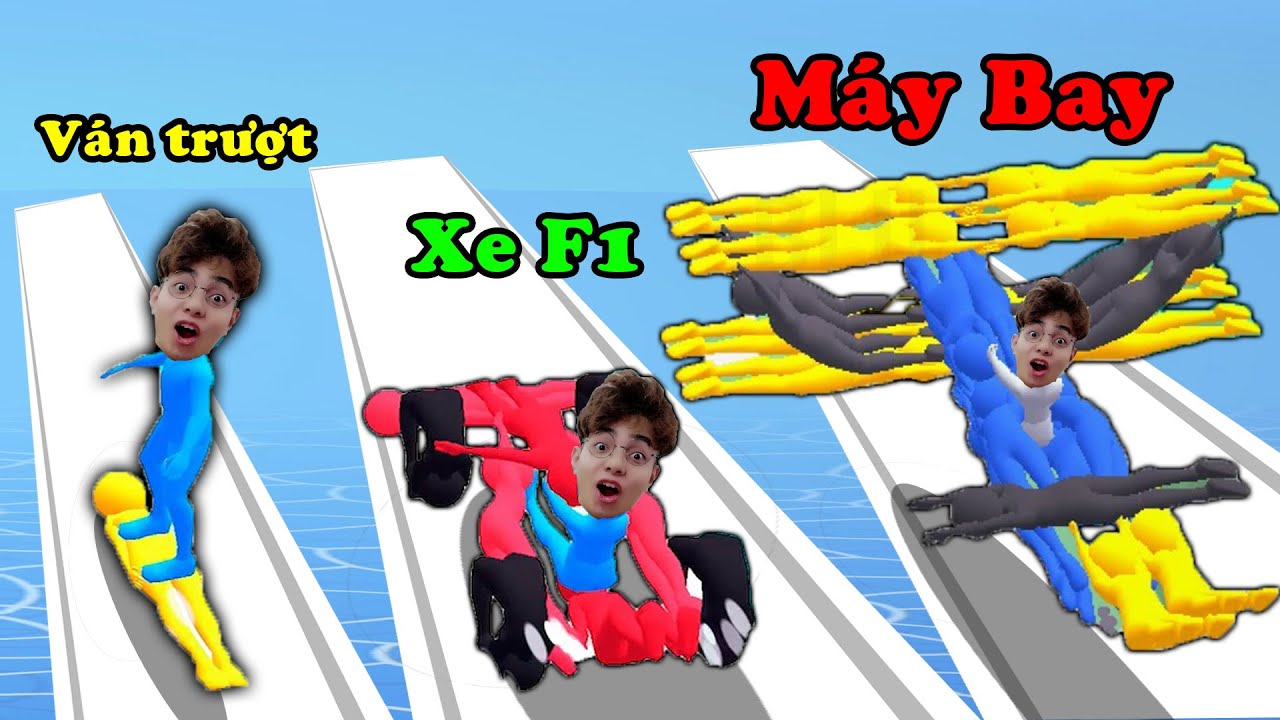 NẾU THẮNG TÊ TÊ CÙNG 500AE ĐẤT XÉT KẾT HỢP THÀNH MÁY BAY XE TĂNG CHIẾN ĐẤU | Human Vehicle