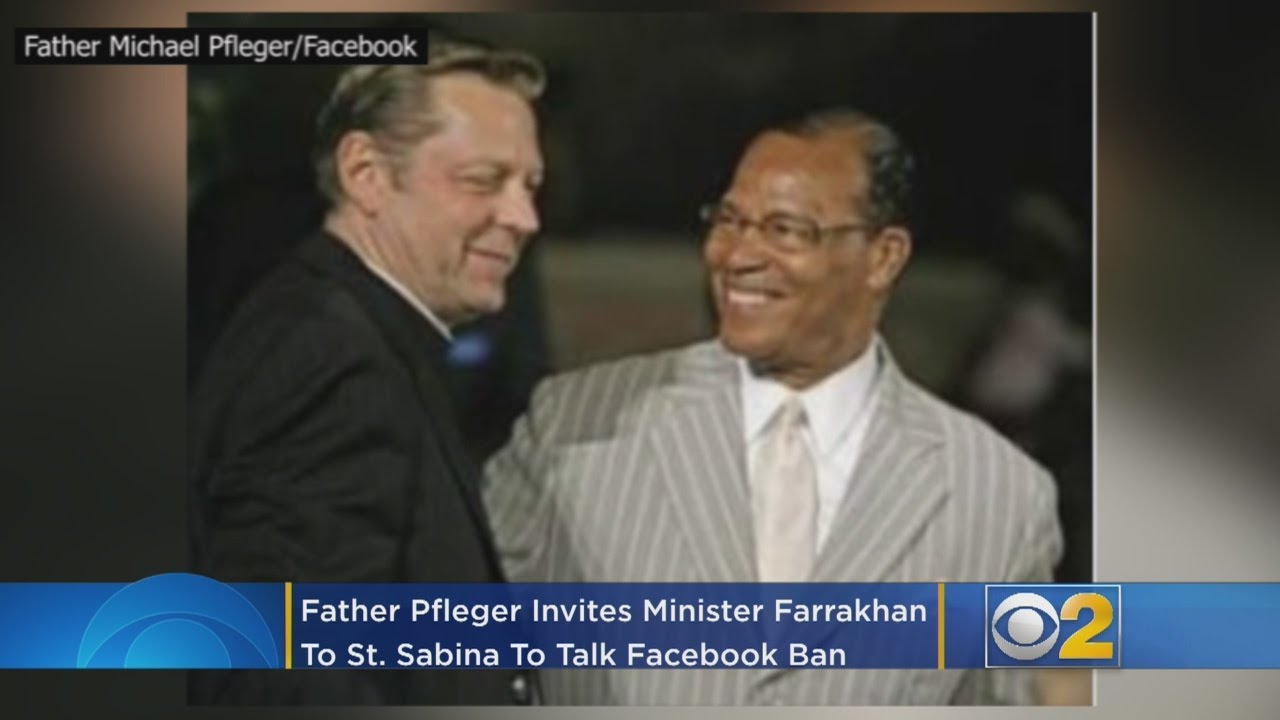Father Pfleger Invites Minister Farrakhan To St. Sabina To Talk Facebook Ban