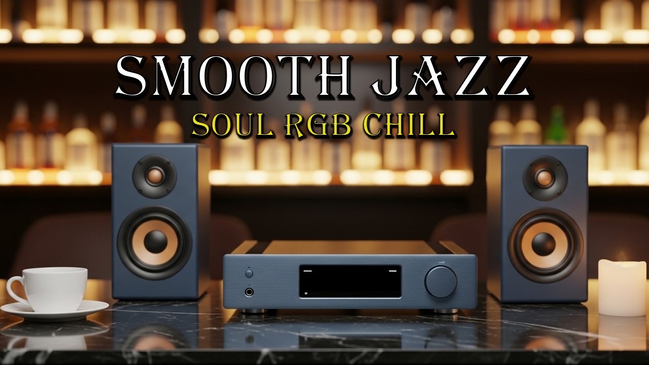 Smooth Jazz & Soul R&B instrumental - Warm Sax & Guitar Vibes for Chill & Relax