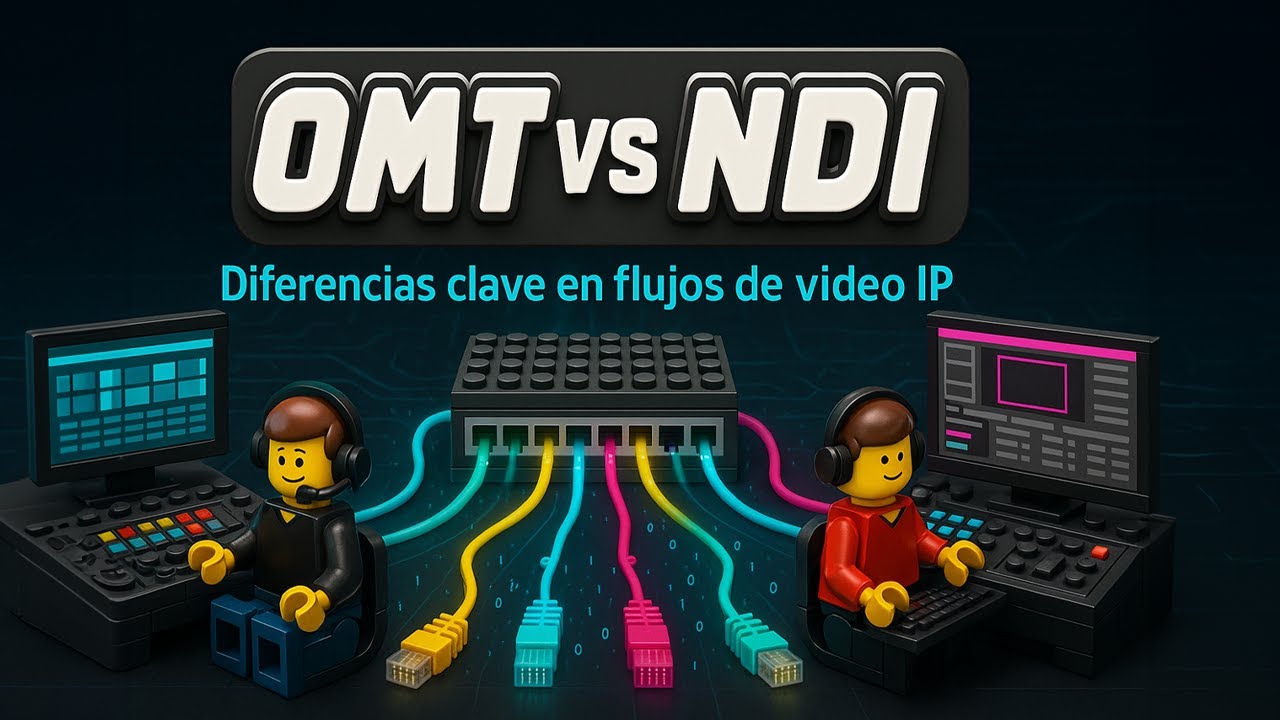 👉 ¿OMT reemplazará a NDI?  El nuevo Rey de los protocolos IP