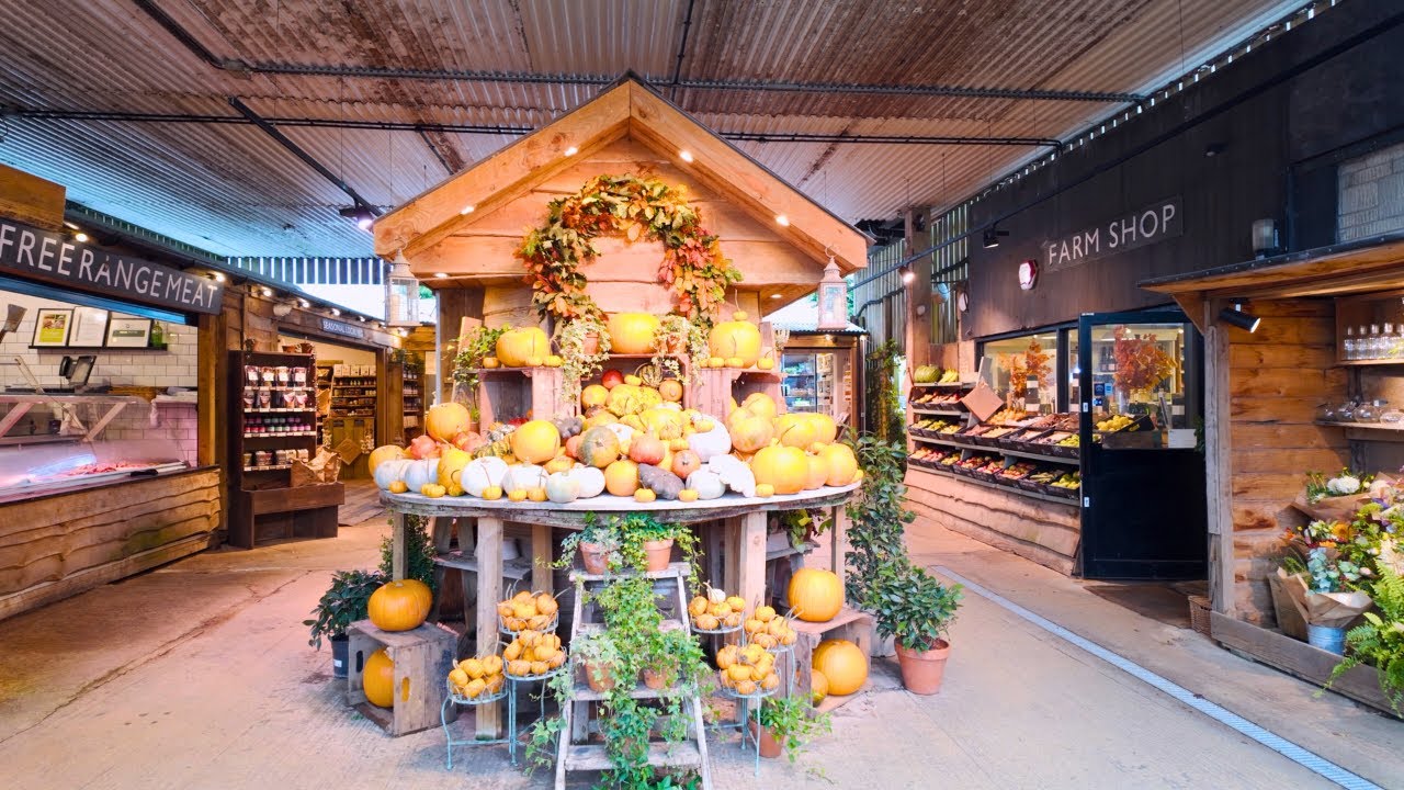 Загляните в самый волшебный осенний фермерский магазин в Котсуолдсе 🎃✨