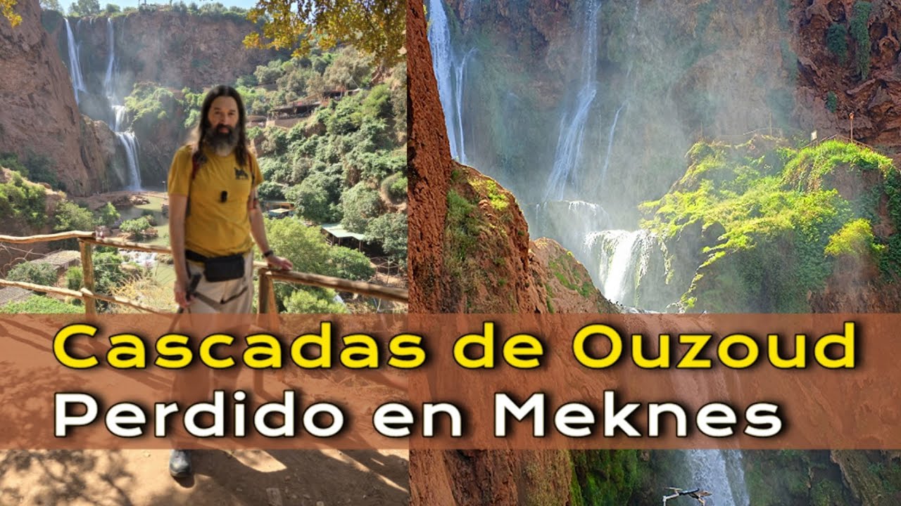 Cascadas de Ouzoud | Marruecos en moto #6 | Ruinas romanas de Volubilis y fin del viaje