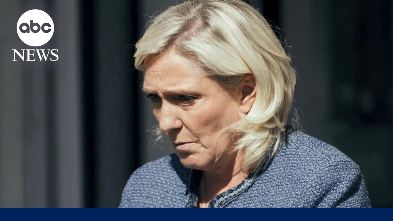 French far-right leader Marie Le Pen found guilty in embezzlement case