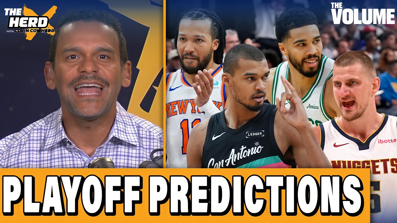 NBA Playoff PREDICTIONS: Wemby & Spurs OVER Thunder? Knicks UPSET Celtics? | THE HERD