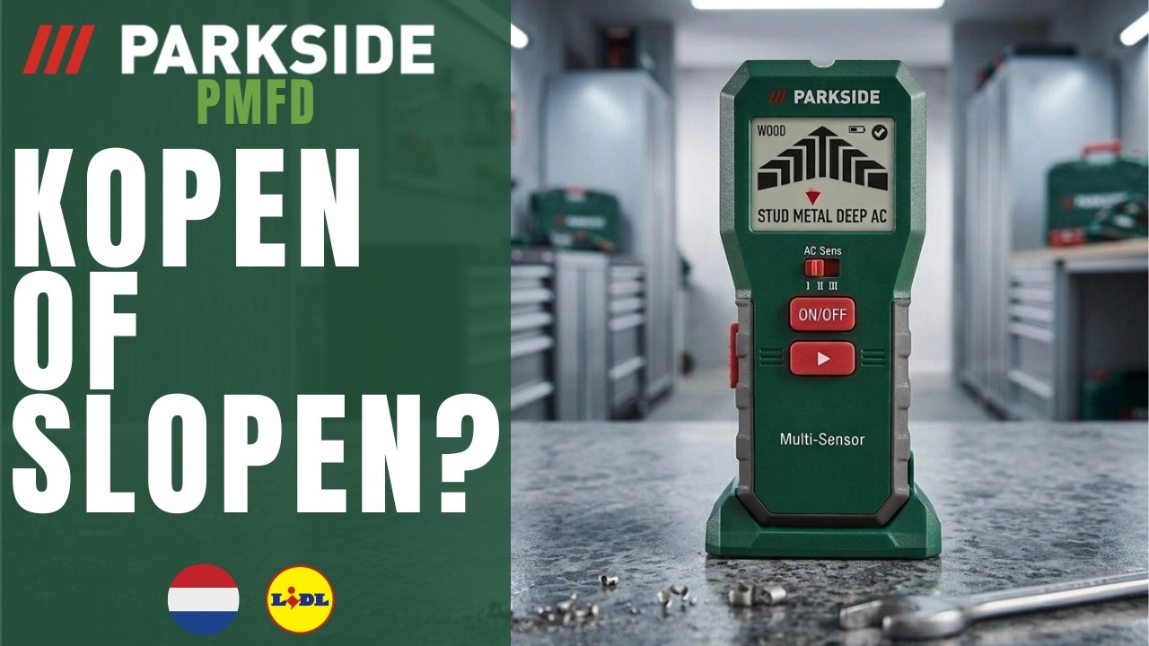 4-IN-1 MULTIFUNCTIONELE DETECTOR Parkside HG05545A  DUTCH NEDERLANDS LIDL