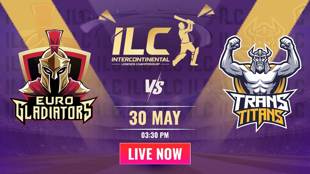 CRICKET LIVE: ILC Match 6 - Euro Gladiators Vs Trans Titans | 30th May 2025 | Firebird Universe