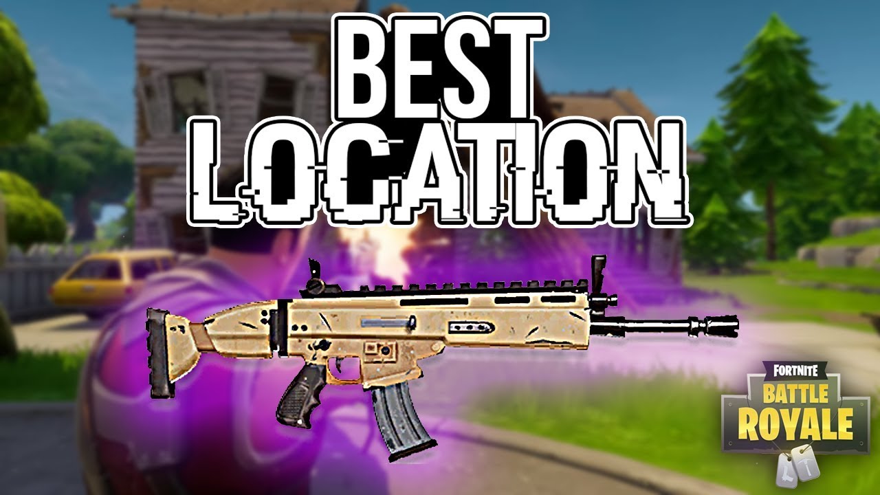 THE BEST SCAR LOCATION IN FORTNITE! 😱 - Fortnite Battle Royale Multiplayer Gameplay - PS4