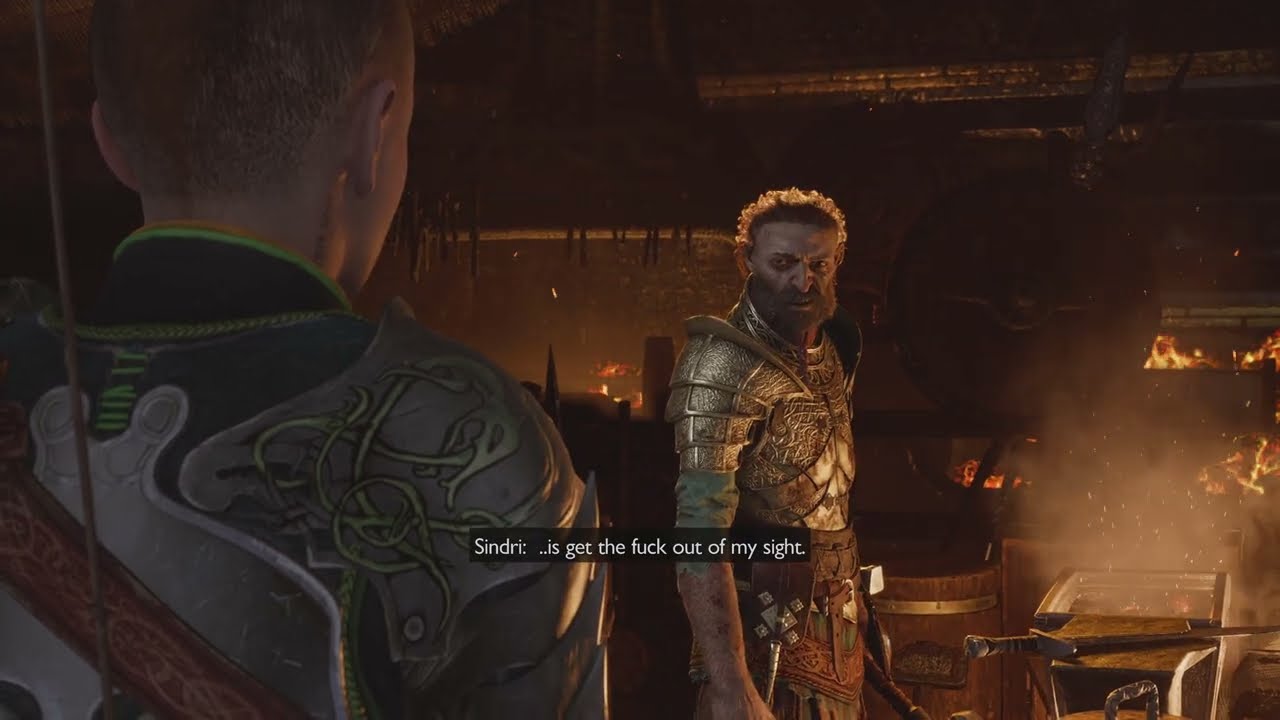 God of War Ragnarök - Adam John Harrington's Amazing Acting