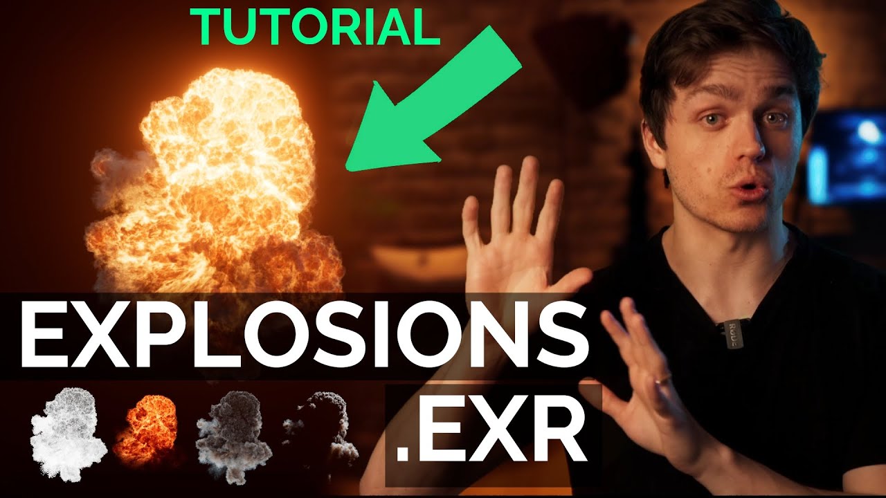 Compositing with EXR Files | FREE VFX Explosions
