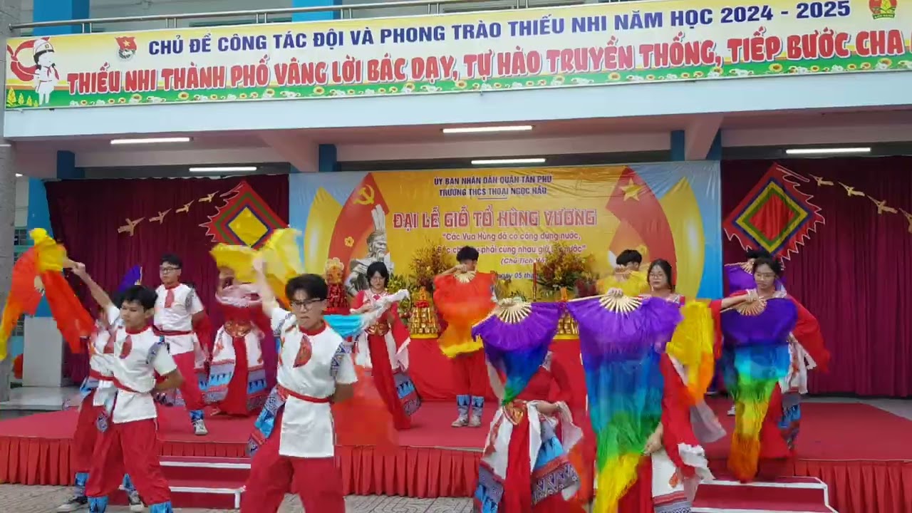 THCS Thoại Ngọc Hầu - Lễ Giỗ Tổ 2024-2025 -  Khối 9: Mashup 