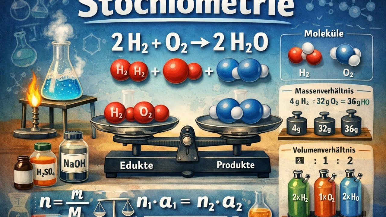 Anorganische Chemie ( Stöchiometrie Klausuraufgaben / Prozentuale Ausbeute) 2. Video