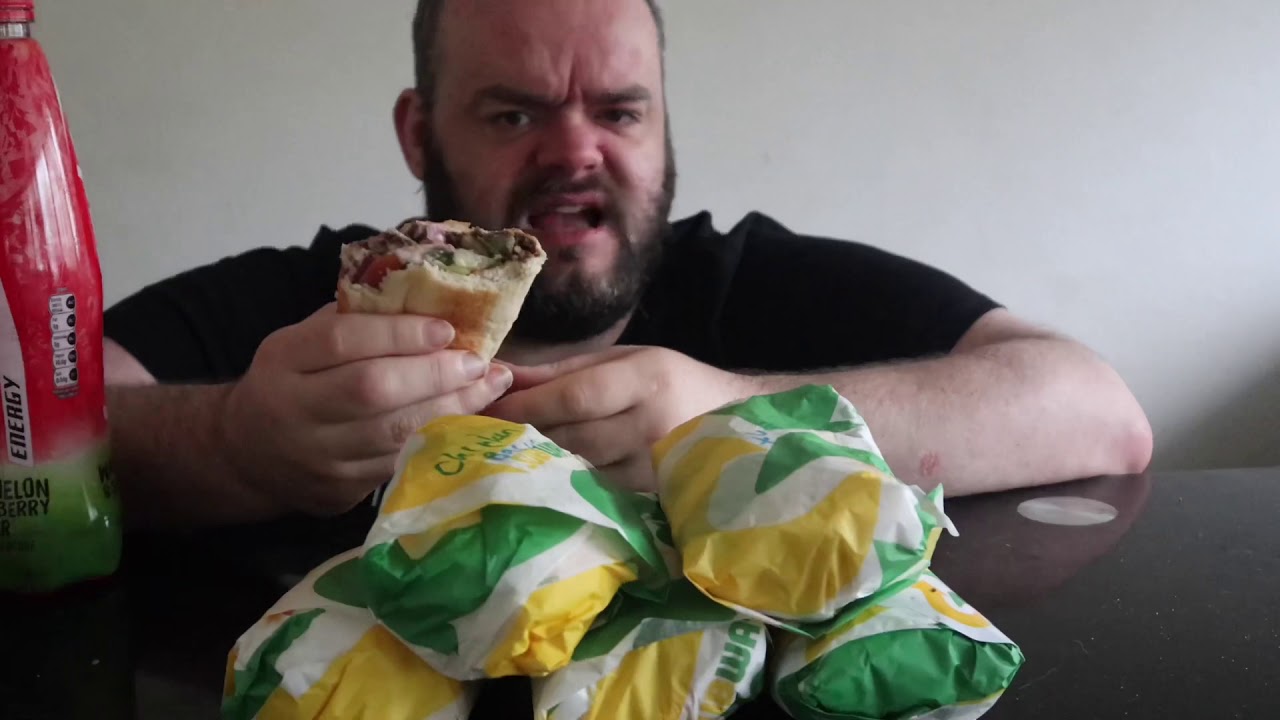 Subway mukbang