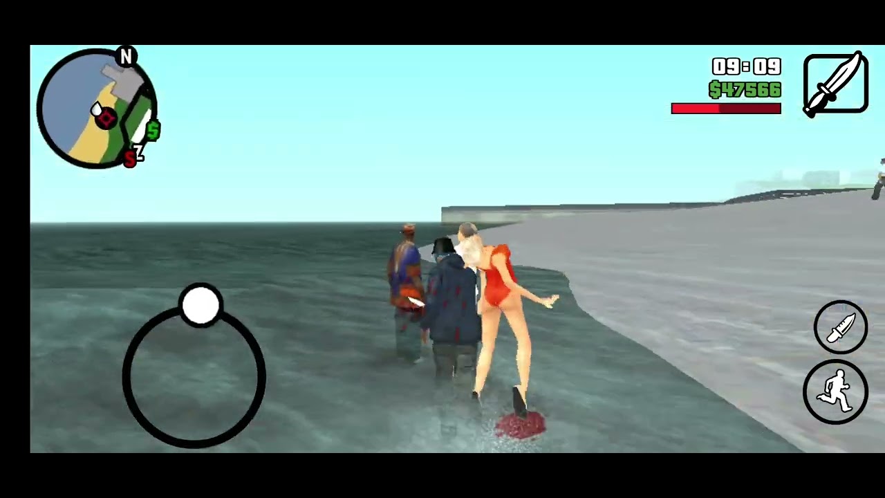 gta sa peds fight