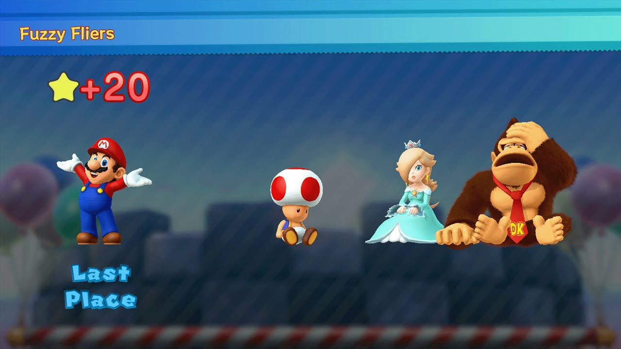 Mario Party 10 - Mario vs Toad vs Rosalina vs Donkey Kong - Airship Central
