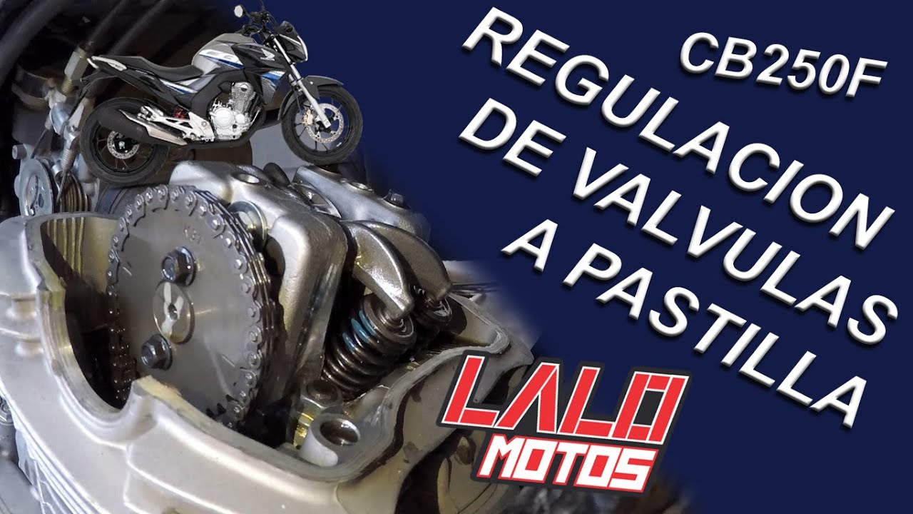 REGULACION DE VALVULAS A PASTILLA HONDA CB250 NEW TWISTER ||| LALO MOTOS |||