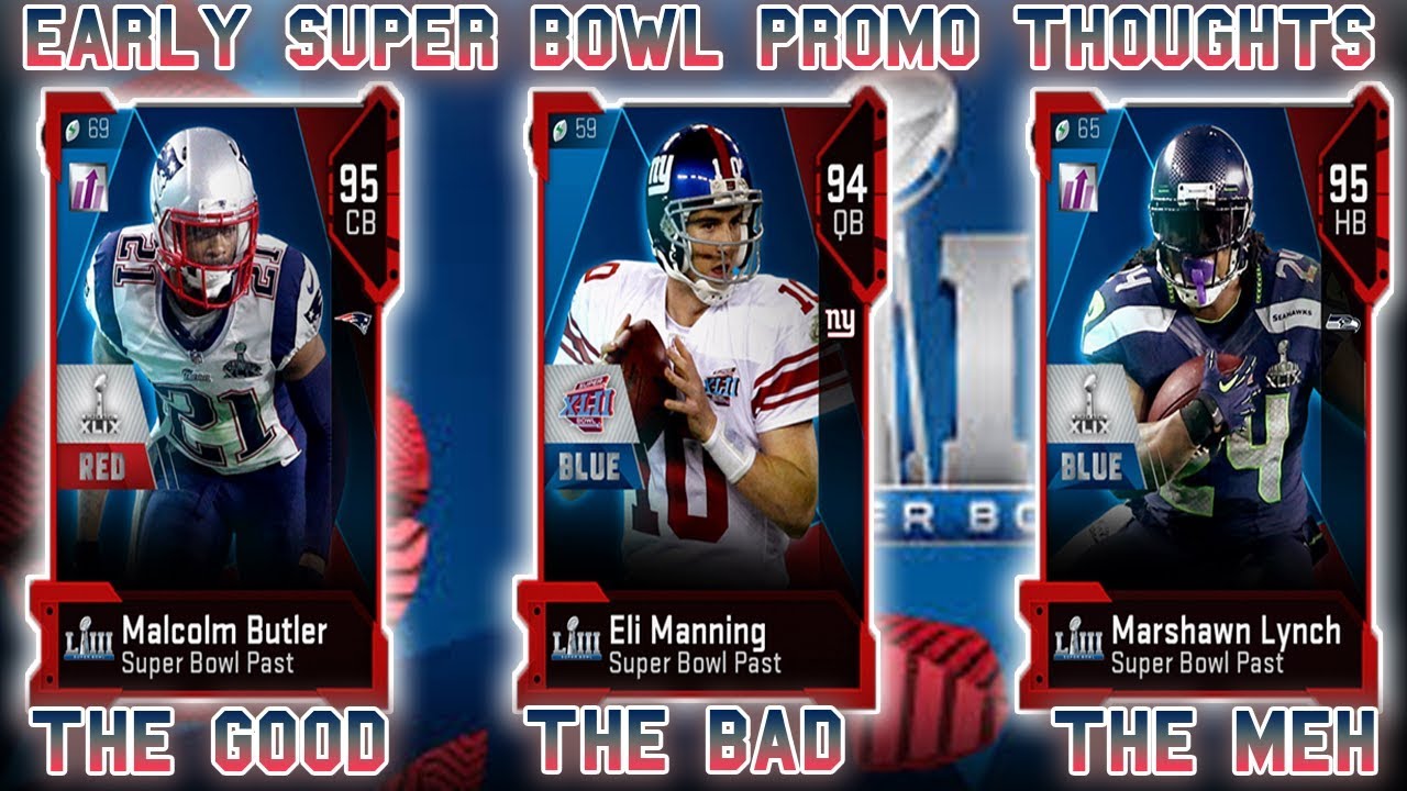 Red Or Blue?🤔🤔 | Super Bowl Promo First Impressions | Madden NFL 19 Ultimate Team