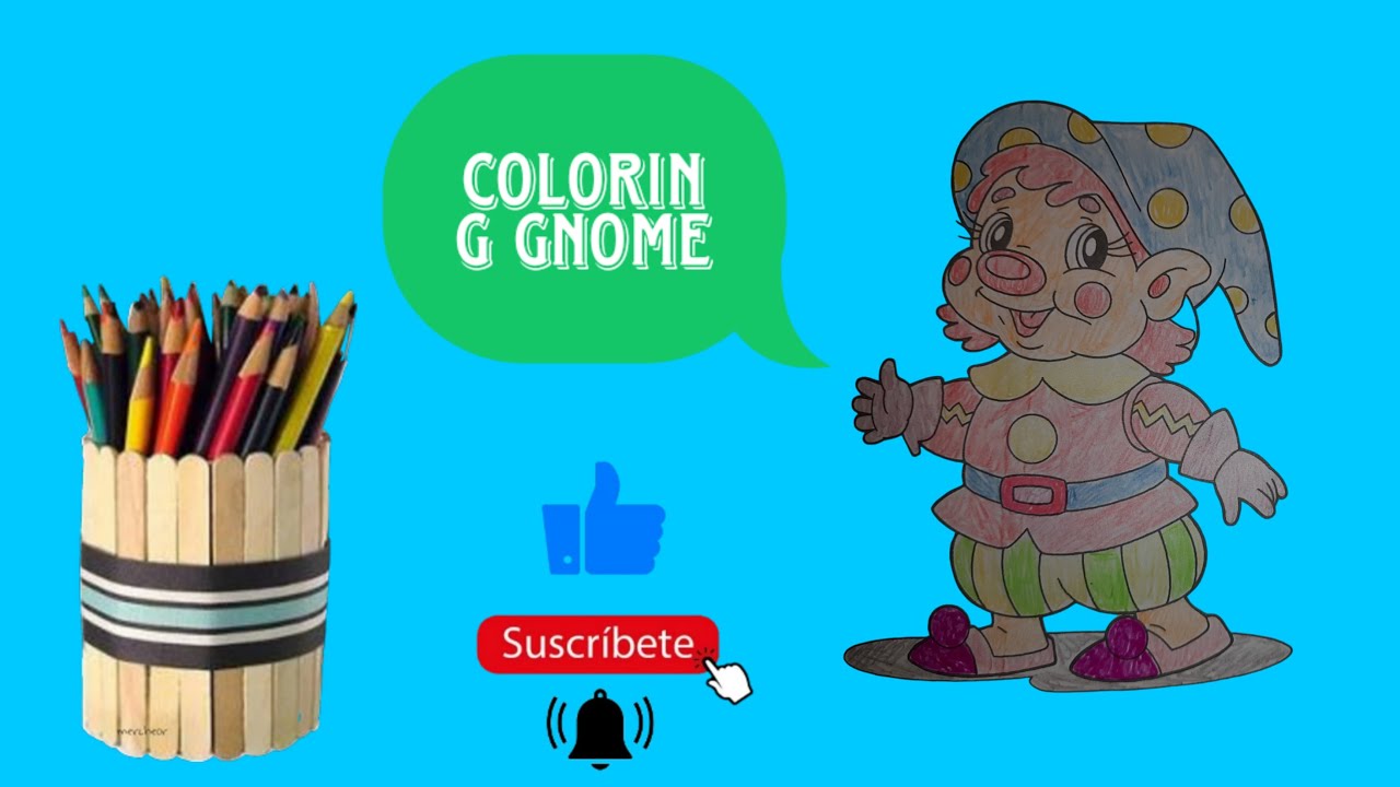 Coloring page kind cat.Cat Gnome#funny cat #Cat #Coloring page