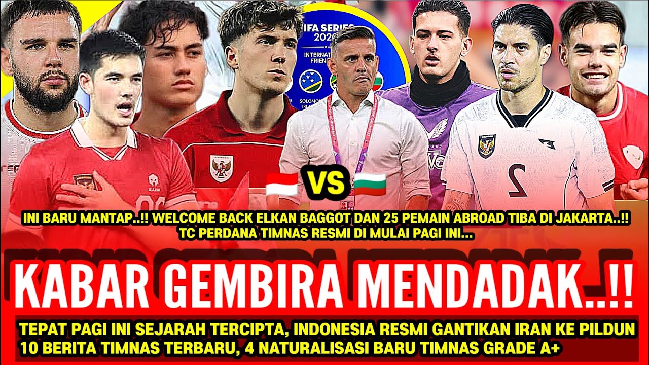 🔴Berita Timnas Indonesia Hari Ini, MINGGU 8 MARET 2026 HARI INI | Kabar PSSI Terbaru