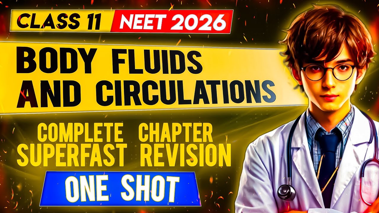 Body Fluids and Circulation SUPERFAST OneShot Revision | Biology Revision for NEET 2026/2027