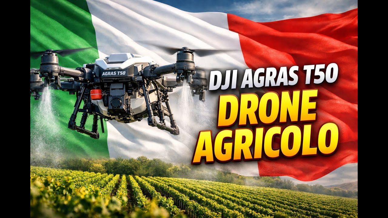 Presentazione Agras T50 ITA