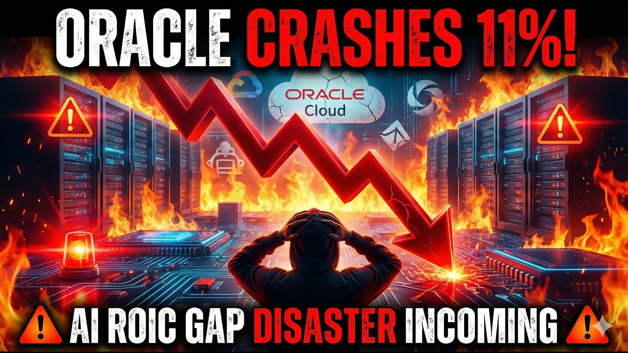 Oracle Crashes 11%: The Deadly ROIC Gap Could Kill the AI Hyperscalers in 2026