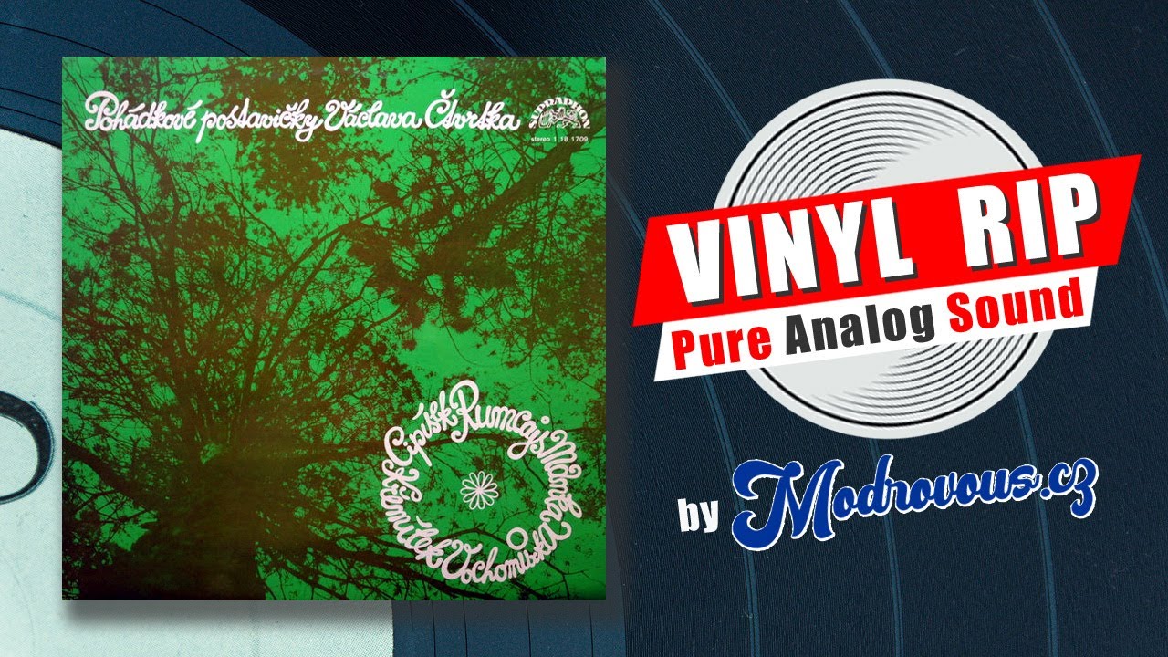 Václav Čtvrtek - Pohádkové Postavičky Václava Čtvrtka Cipísek Rumcajs Křemílek (1976) Vinyl Rip