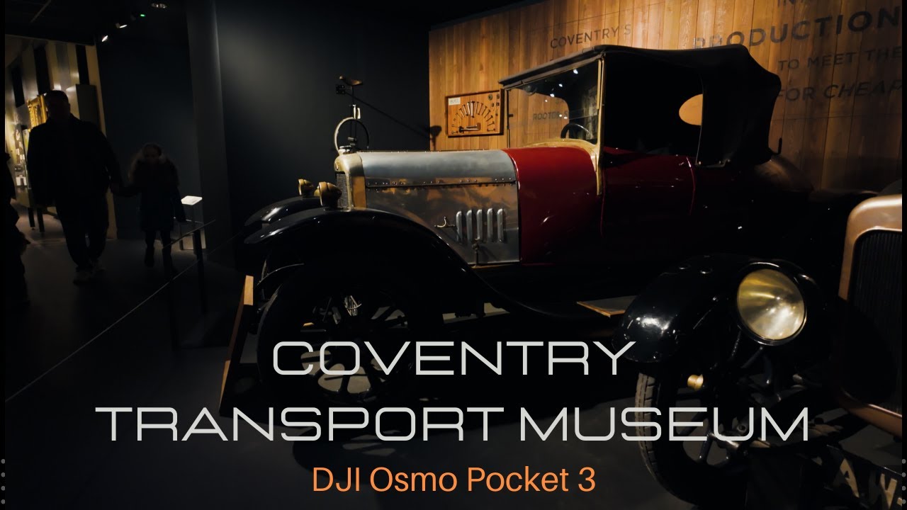 DJI Osmo Pocket 3 visits the Coventry Transport Museum
