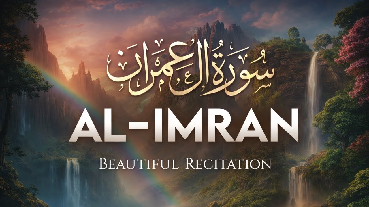 Surah Al-Imran سورة آل عمران | A Beautiful Recitation That Calms the Soul إن شاء الله
