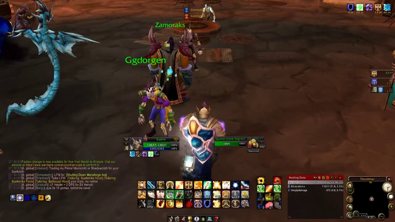 Outland Tbc -  Kara rogue POV