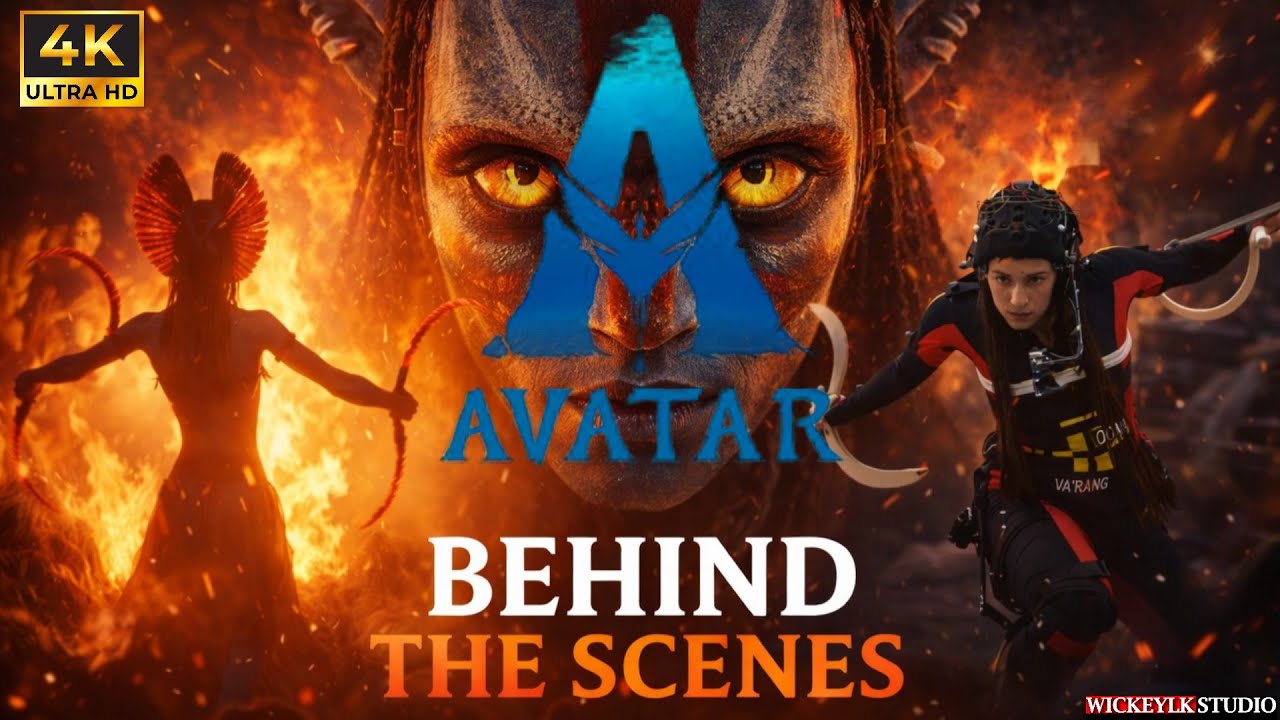 Inside of AVATAR : Fire and Ash | Side by Side Comparison | Behind the Scenes & Visual Effects