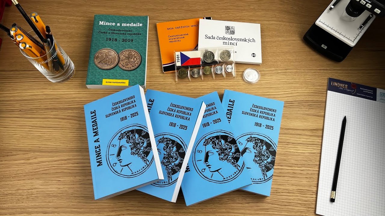 NOV&Yacute; katalog (cen&iacute;k) minc&iacute; a medail&iacute; 2025 - Aurea Numismatika