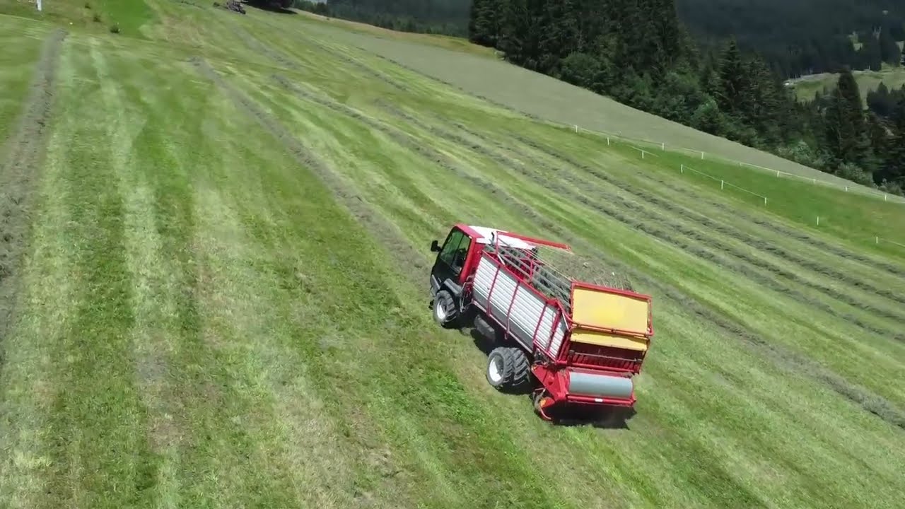 Saalbach-Hinterglemm/Lindner Unitrac 92L/ 2.Schnitt Sommer 2022