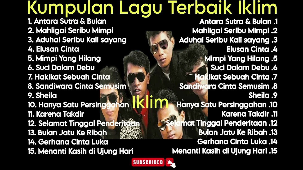FULL ALBUM SALEEM IKLIM - HANYA SATU PERSINGGAHAN | SUCI DALAM DEBU | BEST IKLIM FULL ALBUM