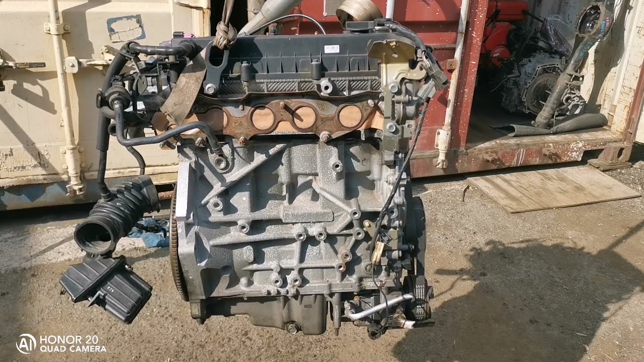 Контрактный двигатель L3-VE с пробегом 70т км по Японии. Mazda Premacy CR3W
