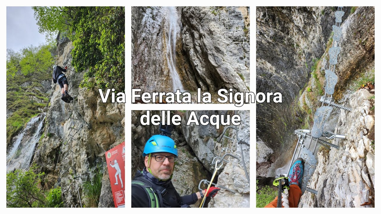 Via Ferrata la Signora delle Acque (nördlich von Garda- und Tennosee)
