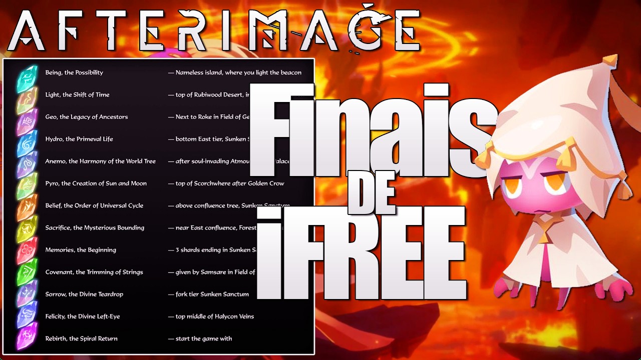 Afterimage como fazer os Finais da Ifree