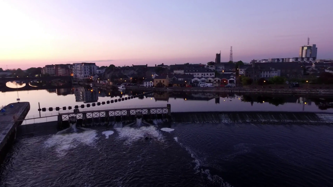 Athlone Town on a Summers Evening