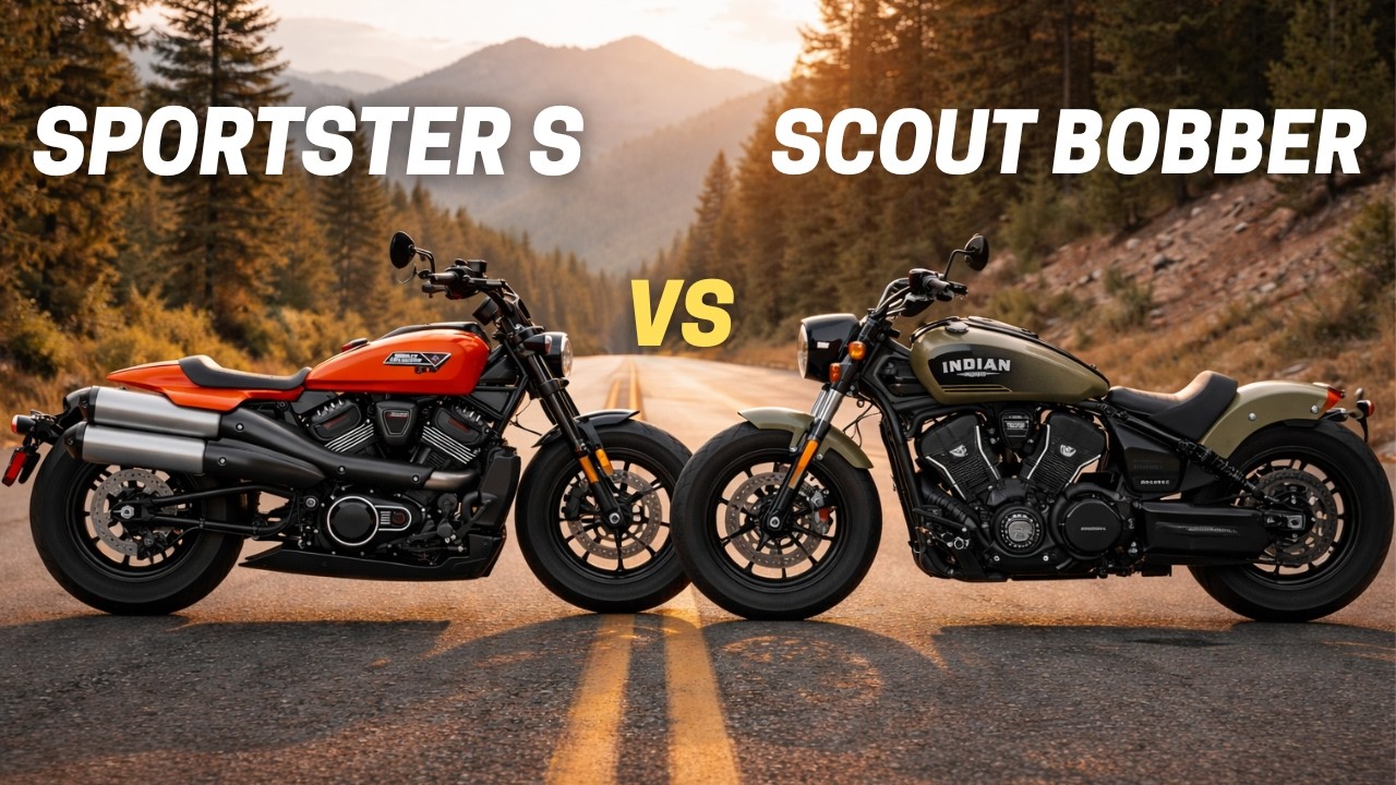 2026 Harley-Davidson Sportster S Vs. 2026 Indian Scout Bobber