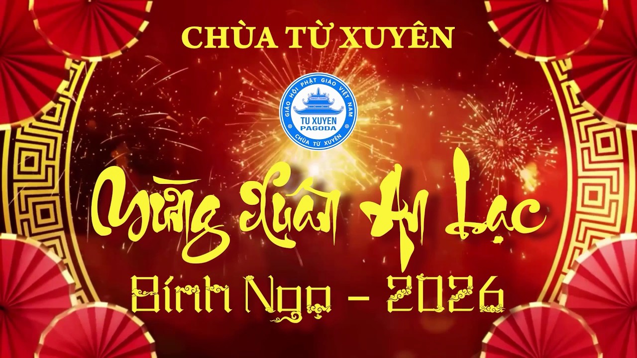 Chùa Từ Xuyên | Trang trí cảnh quan chuẩn bị đón Xuân Bính Ngọ 2026