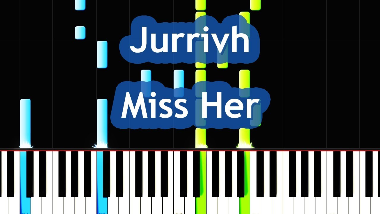 Jurrivh - Miss Her (Piano Love Ballad) Tutorial
