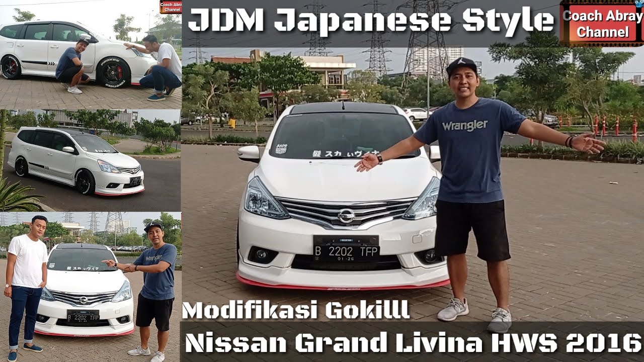 Review Modifikasi Grand Livina HWS 2016 | Modif Simple Elegan JDM Style Om Rizaq Member Gravinci CBP