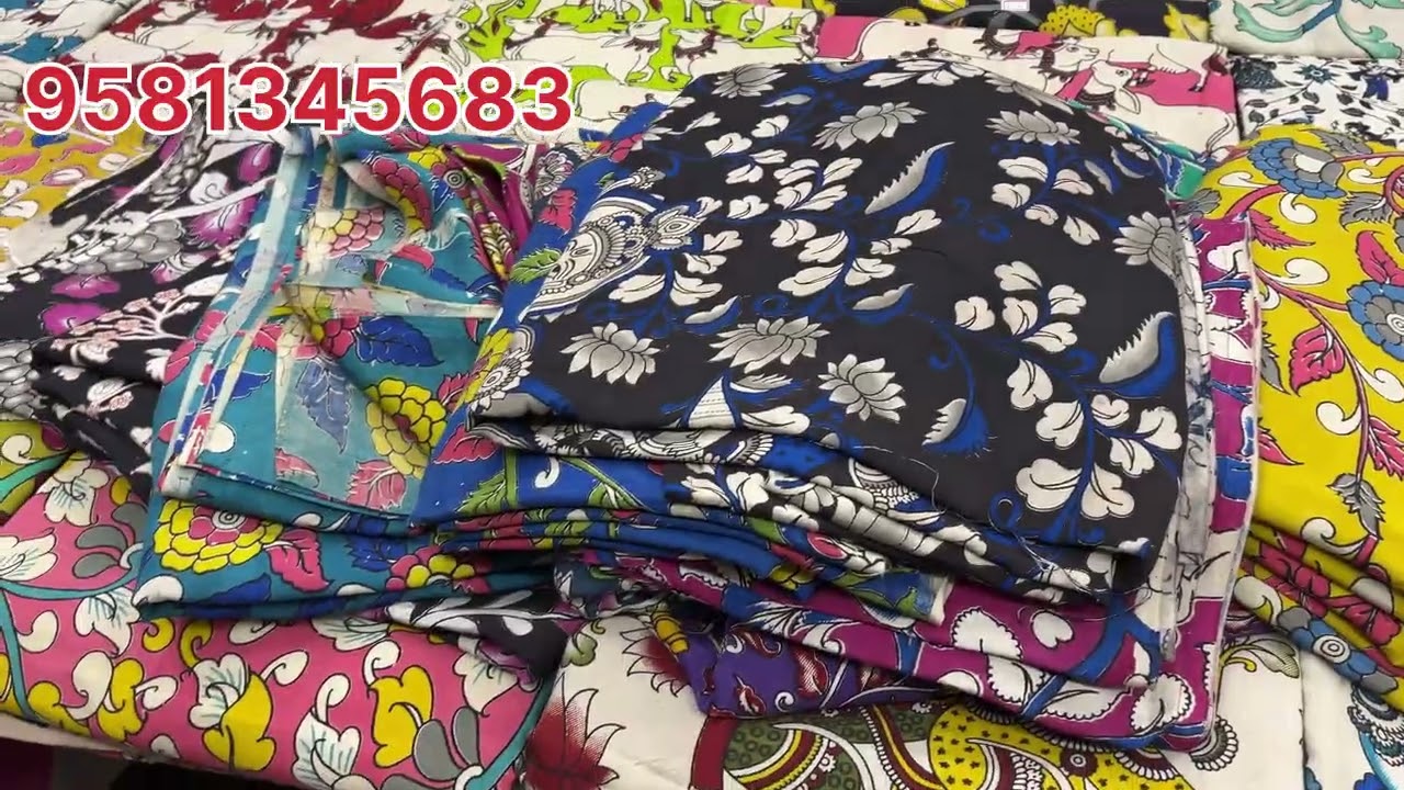 Kalamkari silk fabric price 300/- per meter minimum 5 meter order free shipping