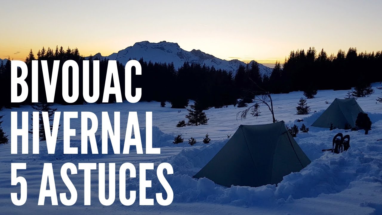 Bivouac HIVERNAL dans la NEIGE : 5 astuces pour bien en profiter | X-Mid 1P Dan Durston