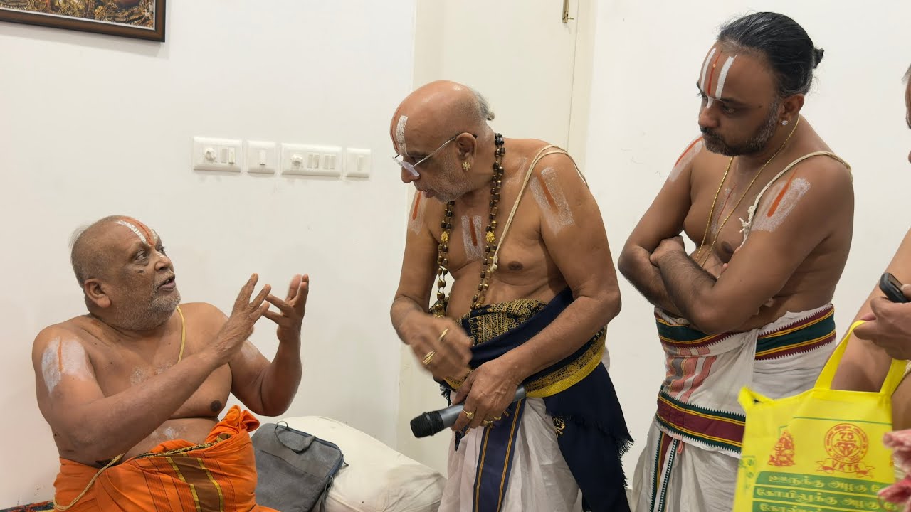 ஶ்ரீ வானமாமலை ஜீயர் ஸ்வாமி திருவல்லிக்கேணி விஜயம் - 16-12-2025
